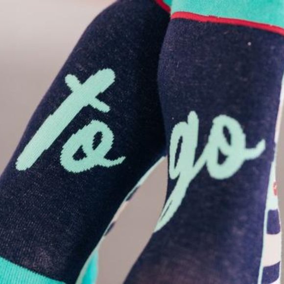 Espresso Yourself Crew Socks - Picture 3 of 3